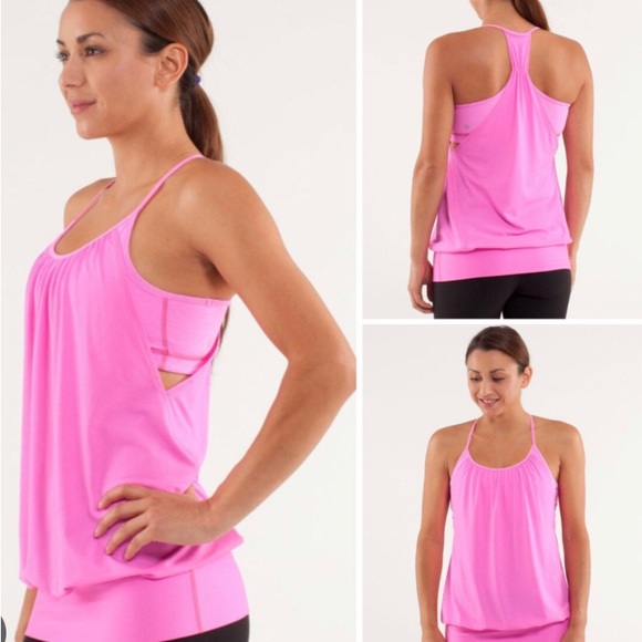 (3) Lululemon no limits tanks - Picture 5 of 5